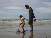 Jeanine et Gabriel à la plage…