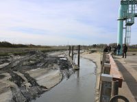 Plaisance au Hourdel : l’entrée du port désensablée