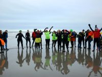 Vivifiant bain de l’an, à Cayeux !