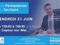 Permanence d’Emmanuel Maquet député de la Somme