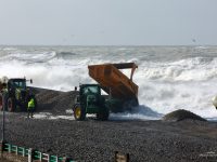 La tempête Ciara à Cayeux-sur-Mer : la mer est passée, un peu, mais pas trop….