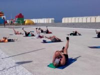 Gym à la plage !