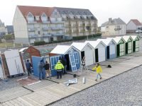 Et cette année, le nombre de cabines montées le long du chemin de planches sera …