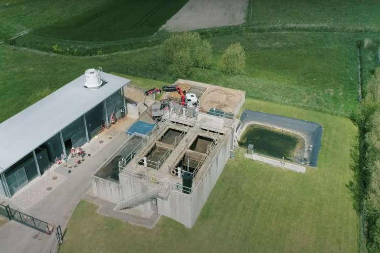 Changement des membranes de la station d’épuration