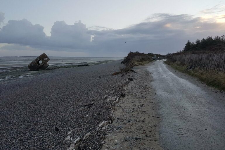 La tempête Aurore est passée par Cayeux