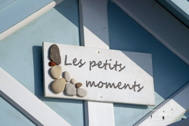 Voilà les cabines !