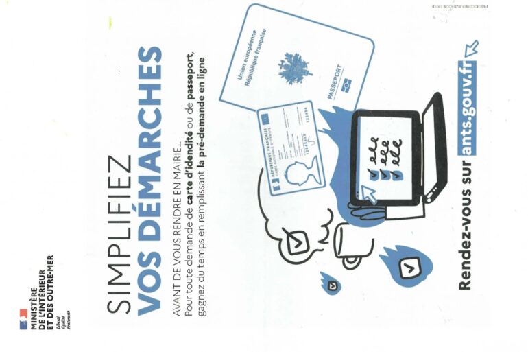Demande de carte d’identité ou passeport