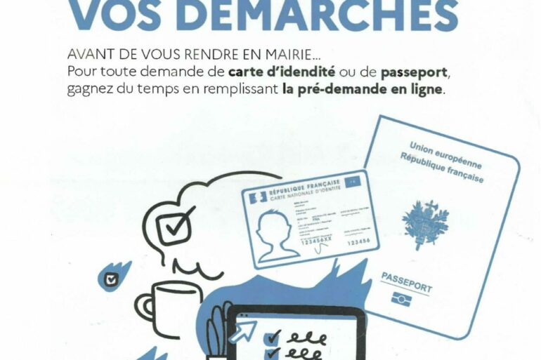 Demande de carte d’identité ou passeport