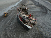 Chalutier échoué : le point sur la situation
