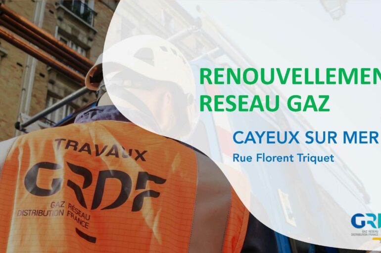 Infos travaux : renouvellement du réseau de gaz