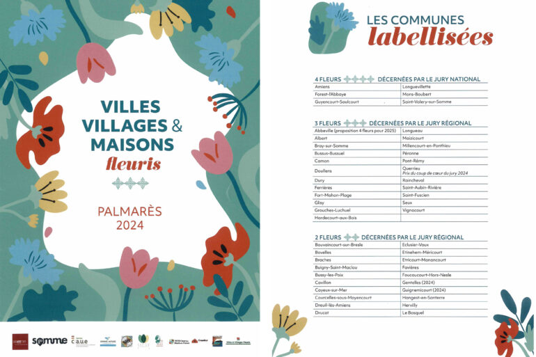 Cayeux-sur-Mer labellisée Deux fleurs !